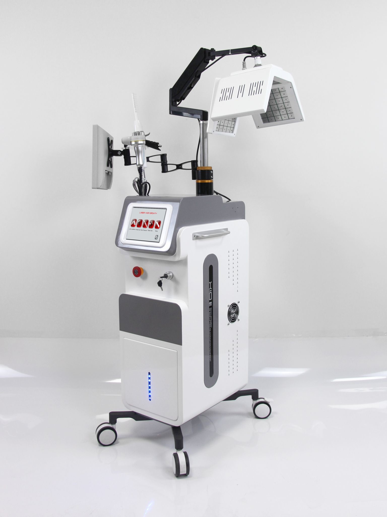 5 In 1 Laser Hair Growth Machine 650nm Diode Therapy Beauty Salon Equipment