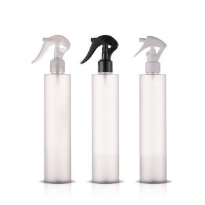China Frosted PET PCR 300ml Plastic Spray Bottles With Trigger Spray Pump wholesale
