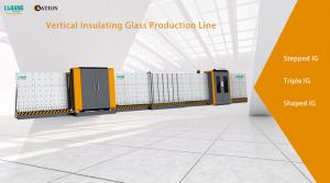China insulating glass line double glass insulating production line on sale