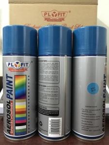 China Removable 450ml Waterproof Spray Paint Sky Blue Metallic Gold Silver wholesale