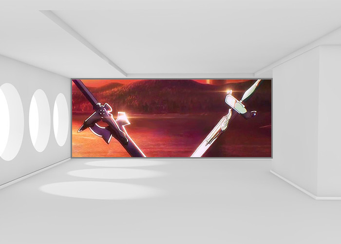 No Noise Indoor LED Large Screen Display 640mmx480mm Cabinet Size