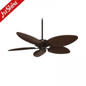 China Hotel Decorative Classic Ceiling Fans 52 Inch Energy Saving Flower Design wholesale