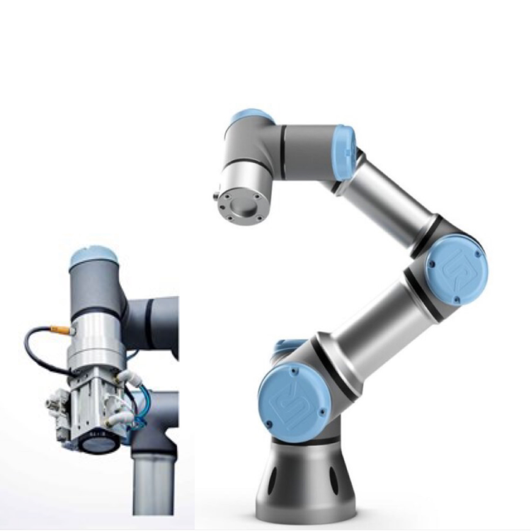 Cobot UR3 industrial robot arm pick and place 6 axis with gripper pick and place machine robot arm