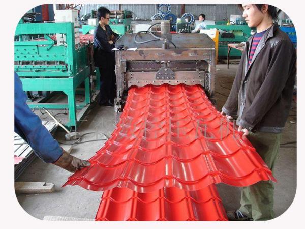 Alibaba china promotional glazed tile forming machine for 1100