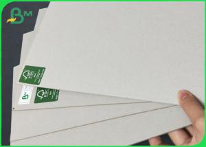 China Anti Moisture 0.4mm - 2mm Double - Side Grey Cardboard Sheets For Packaging Box on sale