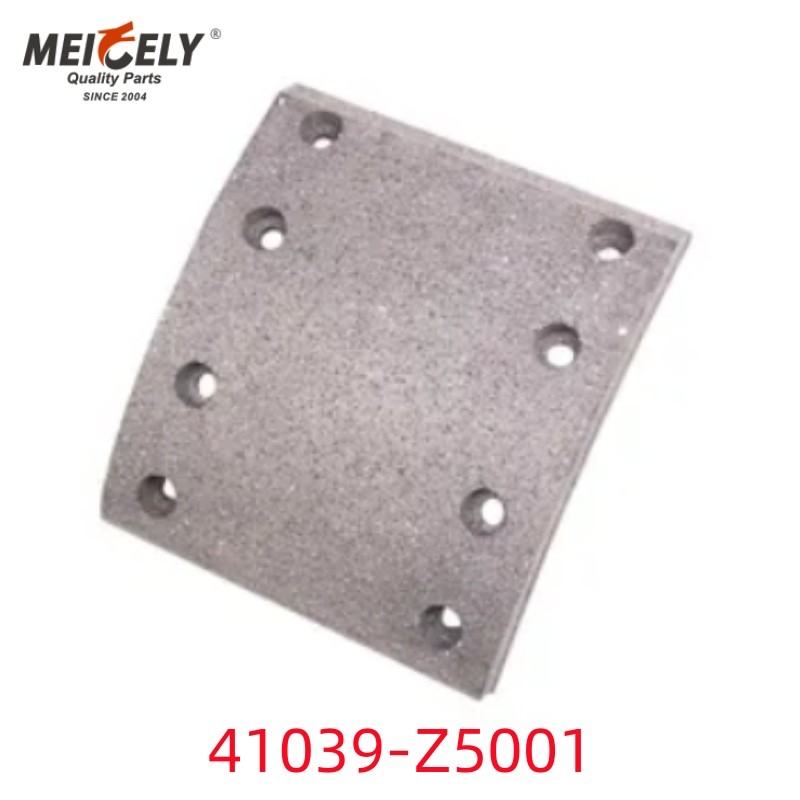 41039-Z5001 Brake Lining 44066-Z5063 Standard Type For Trucks Dongfeng