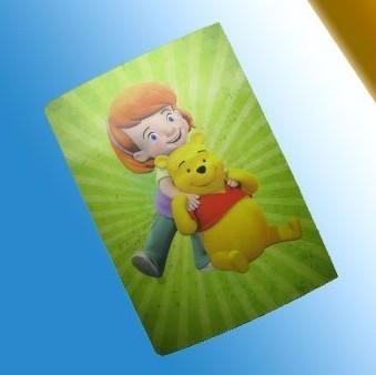 PLASTIC LENTICULAR 3D lenticular card/pp/pet/pvc kids promotional gifts cards