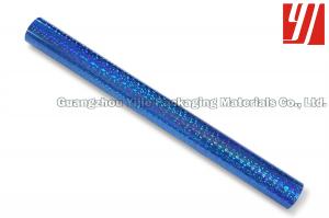 China Holographic Blue Glass SGS Length 120m Laser Foil Roll wholesale