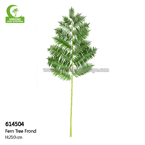 artificial fern tree frond