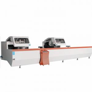 China Curtain machine tools profile notching machine 5 axis cnc corner miter machine for cutting wall curtain aluminum wholesale