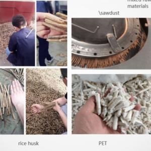 China 3TPH Straw Cotton Stalk Pellet Making Machine Grass Pellet Maker No Roller Bearing wholesale