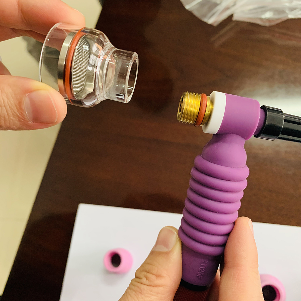 Excellent Welding Capacity Glass Ceramic Cup Clear Nozzle Kit for WP 9/20/17/18/26