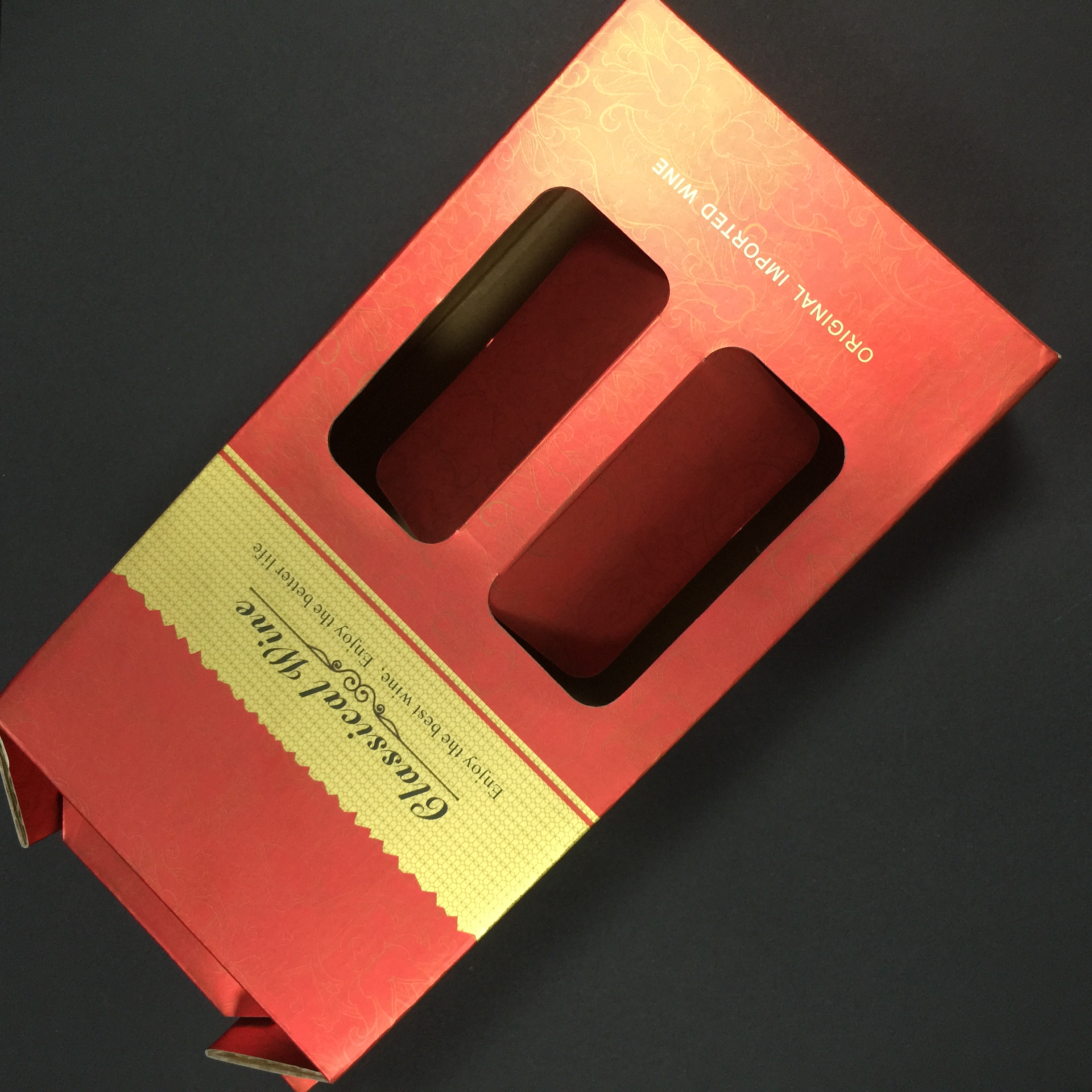 Eco Friendly Recyclable Tuck Top Gift Packaging Box For Camera Affirmation Cards