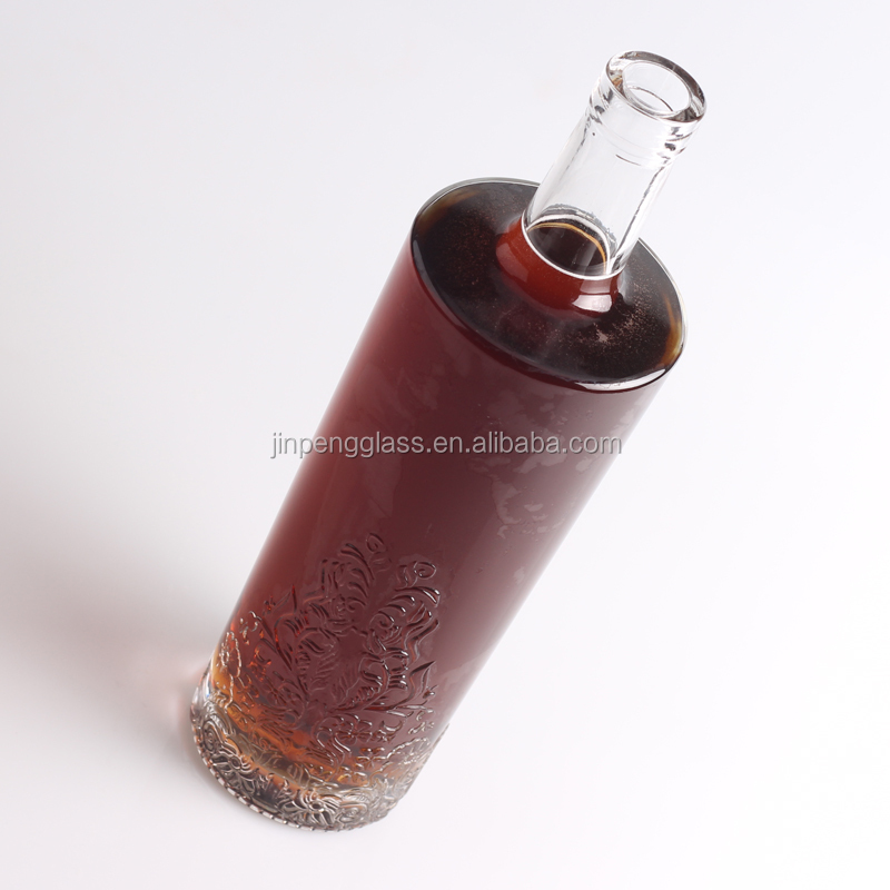 Uso de Vodka Las Mejores Botellas de Ron de Whisky Transparentes de 50 cl con Corcho