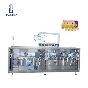 China Olive Oil 8.5kw Liquid Bottle Filling Machine 50ml Pet Cup Sealing Machine wholesale
