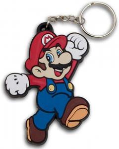 China Durable Super Mario PVC Key Chain Cartoon Key Chain PMS Color Custom Logo wholesale