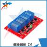5V 4 Channel Arduino Relay Module , demo code Relay Control Module for sale