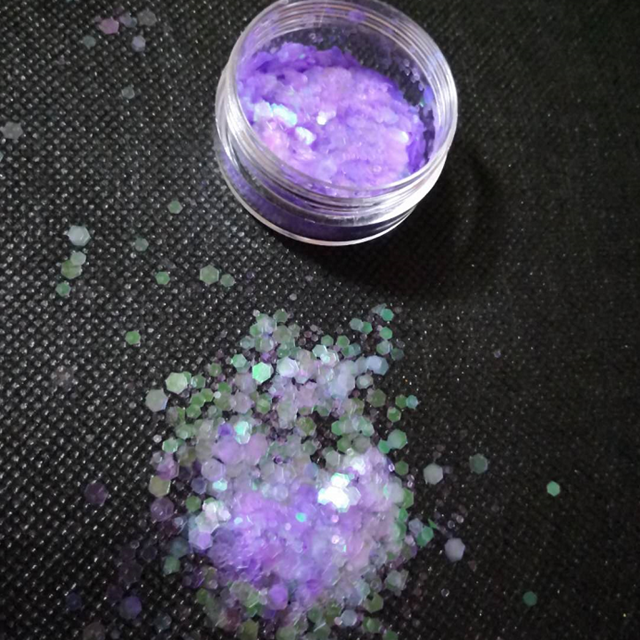 OEM/ODM Yes. We Provide Mixes Ready to Ship Tinsel Glitters 1/128 1/64 1/256 1/24 Rose Gold Colour for School Occasions