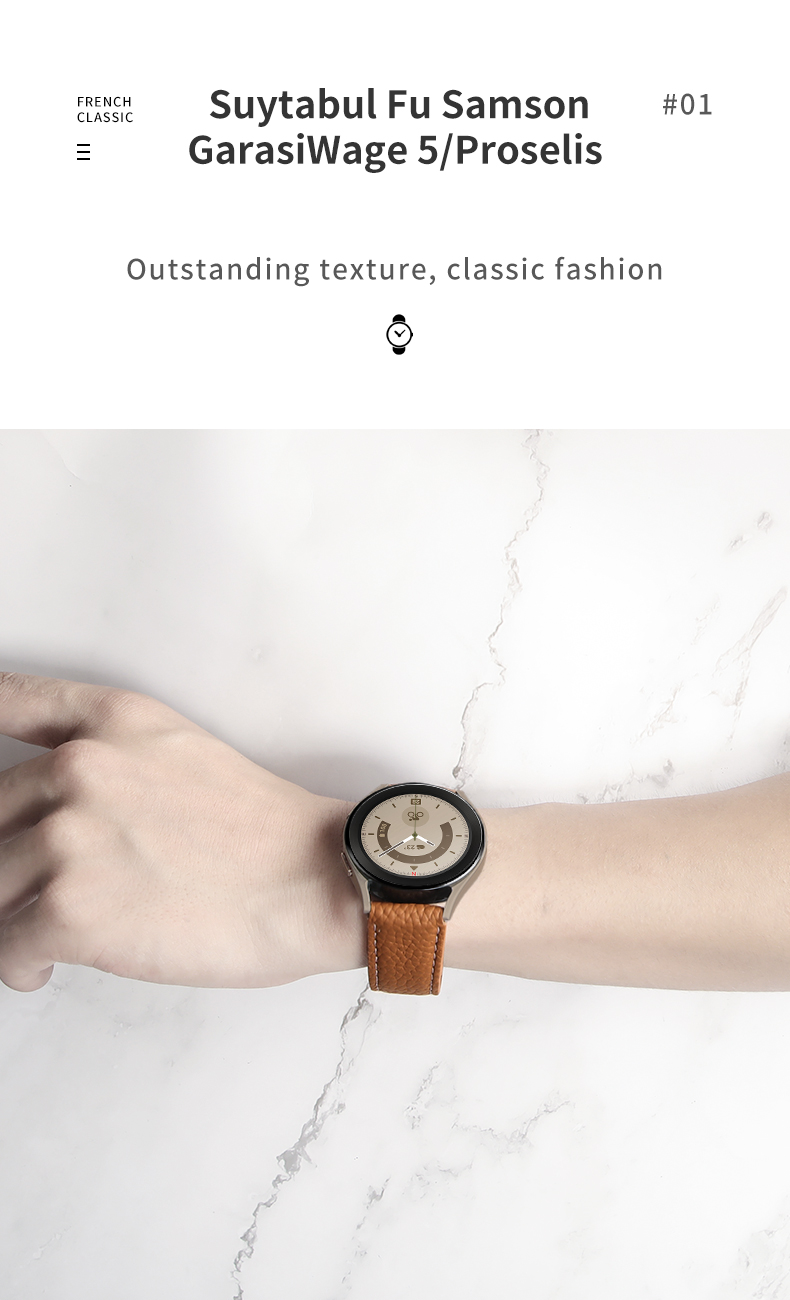 9 Colors Metal Folding Magnetic Buckle Watch Strap for Samsung Watch Series