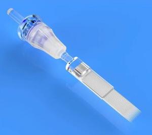 China 0.35mm Blue Disposable Tattoo Needles Wjx Cartridge Needles wholesale