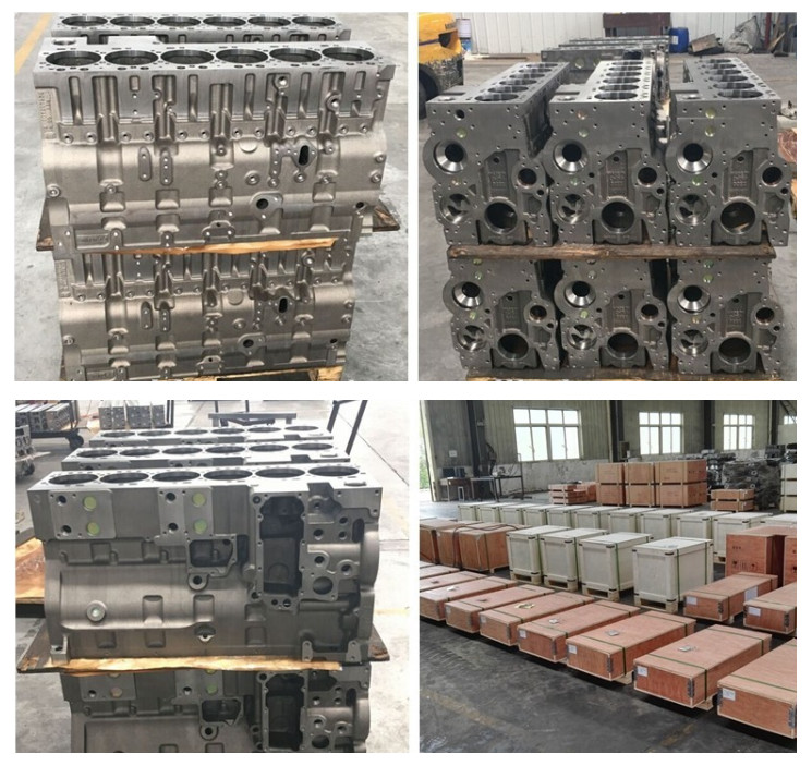 4D95 Engine Cylinder Block 6204-21-1102 For Excavator PC60-8 , Diesel Engine Parts