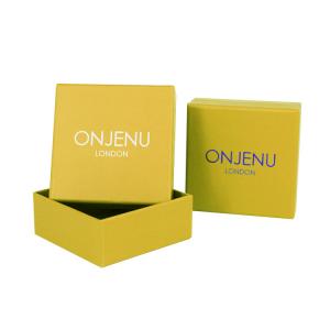 China Art Paper Custom Cardboard Jewelry Box For Gem Stone Bangle Packaging With Sponge Insert wholesale