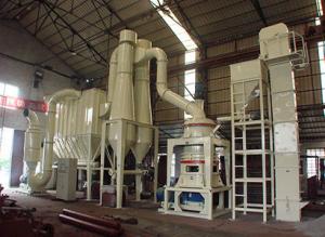 China 1-40 T/H Industrial Production Line , Heavy Calcium Carbonate Powder Grinding Plant on sale