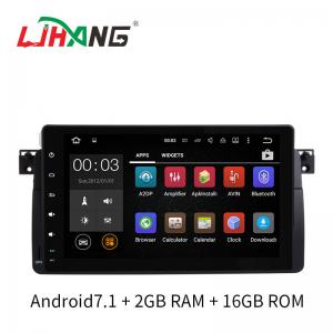 China 9 Inch Touch Screen BMW GPS DVD Player Built In GPS Android 7.1 For E46 wholesale