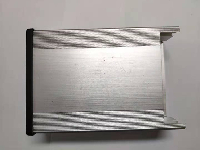 Silver Anodizing Aluminium Profile Enclosures T5 State ISO9001 Certification
