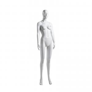 China Beautiful White Female Mannequin , curvy Female Fiberglass Mannequin For Display wholesale