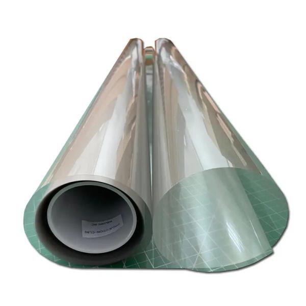 3D Transparent Grey Rear Projection Film Advertising Holographic Screen Glass