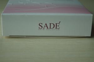 China Pink Sade Paper Packaging Box White Card For Ginseng Collagen Cosmetic Mask wholesale