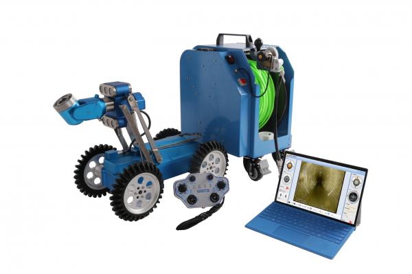 Quality Computer Controlled CCTV Inspection Camera , Lightweight Sewer Robot Camera for sale