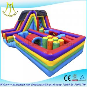 China Hansel high quality colorful inflatable air castle,amusement equipment wholesale