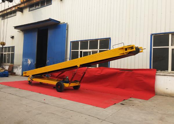OEM Custom Mobile Belt Conveyor 50kg Bags Loading