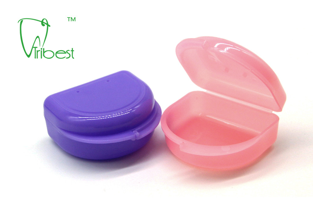 PP Plastic Dental Denture Box With Mirror