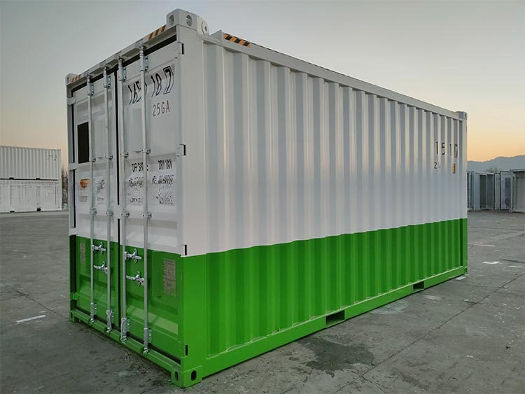 20ft Closed Box Double Door Corten Steel CCU Units for Oil Drilling DNV 2.7-1 Standard Offshore Container Cargo Carrying