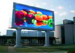Waterproof Fixed P10 Outdoor LED Advertising Billboards For Railways / Airports