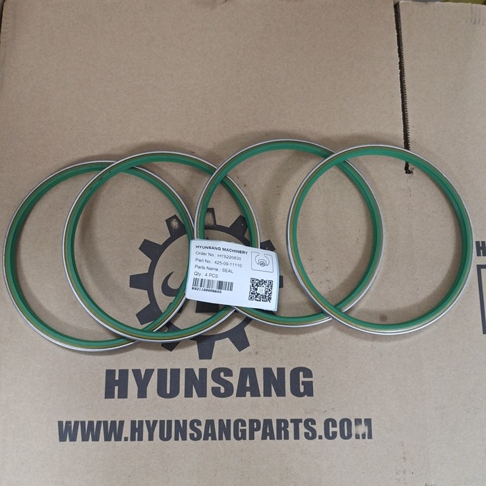 Wheel Loader Spare Parts Dust Seal 425-09-11110 4250911110 For WA300 WA500 WA600