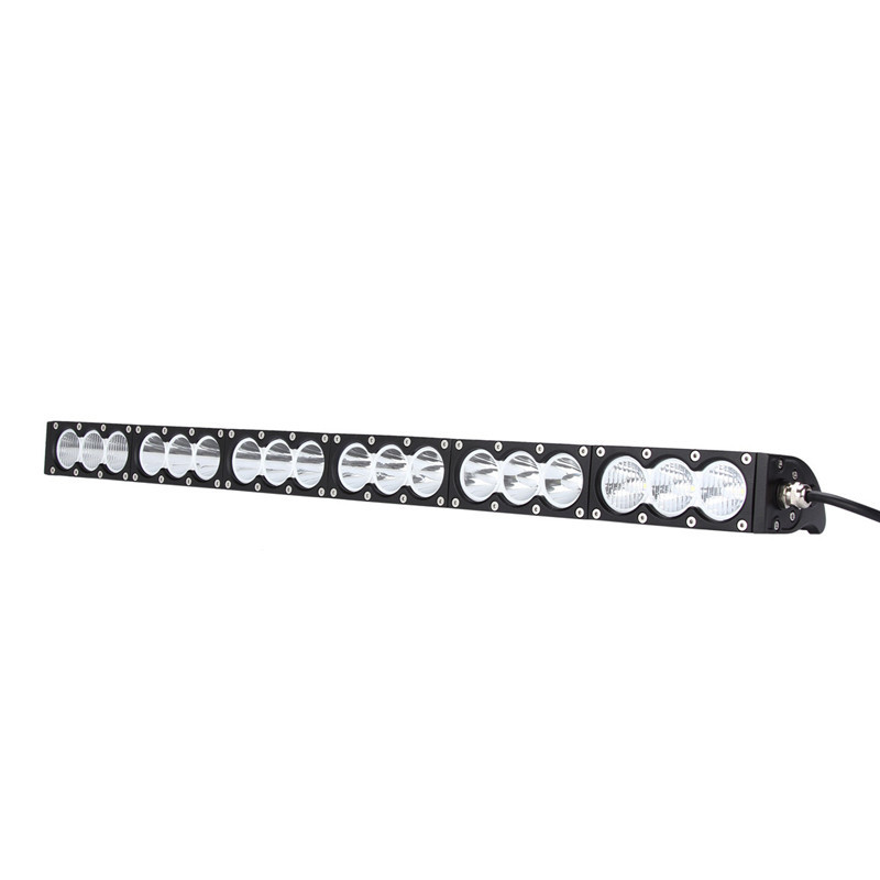 9-30 volt Cree single row Led light bar 10W PC LENS DHCB-L180SDC