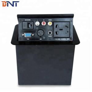 China Tabletop Hidden Pop Up AV Connection Box / Pop Up Power Socket on sale