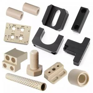 China Plastic Prototyping Service CNC PEEK Plastic Machining Parts 5-Axis POM Gear Auto Precision wholesale