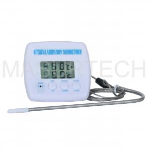 China Digital Timer Thermometer Alarm Clock Kitchen Cooking BBQ Food Timer Temperature Diagnosti on sale