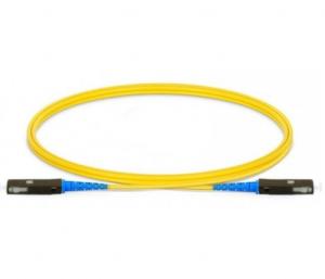 China MU Patch Cord Jumper , Upc Cable Optical Fiber G652D 3.0mm on sale