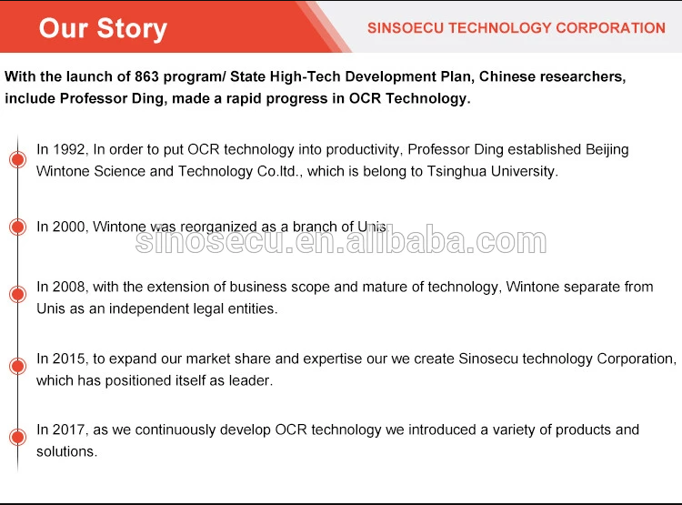 USB2.0 Interface High Resolution Passport and Visa ID Document Scanner with RFID Control