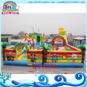 China QinDa inflatable bouncy castle, inflatable jumping castle wholesale