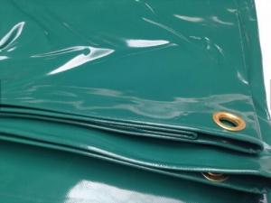 China 14 OZ Water Proof Glossy PVC Coated Tarpaulin Fabric For Boat Cover Or Truck Cover on sale