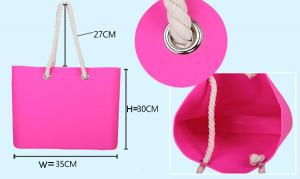 China 2014 Fashion Silicone Beach bag, Shoulder bag with various color wholesale