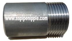 Quality DIN2982/ BSPT Stainless Steel Welding Nipple/Half Nipple/TOE  304/316 for sale