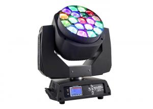 China LED 19*15W RGBW  4in1 OSRAM Lamp Big Bee Eyes LED Wash Zoom Stage Light DMX DJ disco Event Light High Power LED wholesale
